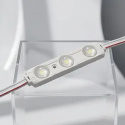 3LEDs Modül DC 12V LED Işık 1.5W 20PCS Reklam Işık Kutusu Mağaza Panosu için Her Dizi LED Modül Işık Modülü LED'ler