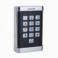 Ak11 ระบบควบคุมการเข้าถึงด้วยแป้นพิมพ์ประตูอัตโนมัติ RFID 125kHz ระบบแป้นพิมพ์โลหะควบคุม