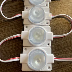Módulo de Luz LED SMD Injetado Ultra Brilhante 2 Watt 12V 3030 para Caixa de Sinalização de Duplo Lado