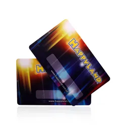 Cartão inteligente de PVC RFID NFC para controle de acesso em hotel