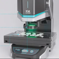 Instrumento de medición totalmente automático para piezas de trabajo complejas