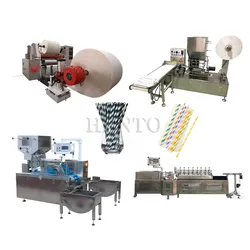 Hochgeschwindigkeits-Trinkhalmherstellungsmaschine / Papierhalmherstellungsmaschine