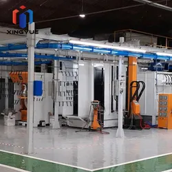 Cabine de Pintura em Pó Xingyue com Sistema de Troca Rápida de Cores