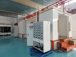 Wld Pulverbeschichtungsanlage elektrostatische Pulverbeschichtungsanlage Pulverbeschichtungsstraße automatische Pulverbeschichtungsanlage Aluminium-Pulverbeschichtungsanlage