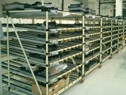 ESD Lean-Rohr mit Kunststoffbeschichtung für Regalsystem