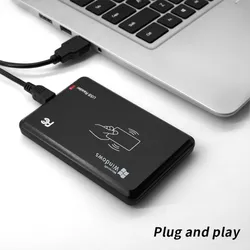 Materiale ABS Lettore di schede PVC personalizzato a colori per scrittura di schede NFC di prossimità