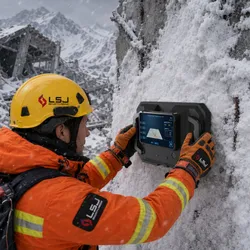 100m Detector de Vida WiFi Radar Ld-Rii Monitoramento Remoto Portátil Resgate
