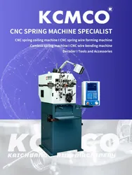 Máquina de fabricación de resortes con 0.2-2.3mm máquina de bobinado de resortes CNC multifuncional para máquina de resortes de leva