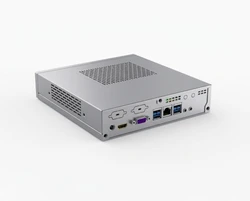 Mini PC compacto com Intel Core e conectividade LAN dupla DDR4 Host de desktop com RAM portátil HD e gráficos integrados