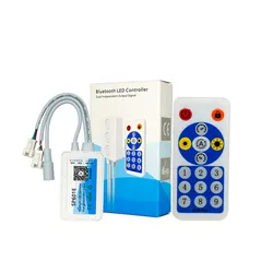 Unterstützung für Handy-App Fernbedienung Dual-Ausgang LED-Pixelstreifen-Controller Sp601e