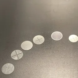 Maßgeschneiderte optische Instrumente optische Glaslinse Drahtabsehen für Zielfernrohre