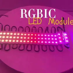 Rgbic Smart Magic Vollfarb-LED-Modul IC+RGB FTP Fernbedienung 12V DC Außen dimmbar anpassbare Lichtbox