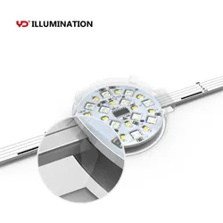 Modul LED RGB Tahan Air Berkualitas Tinggi dengan DMX512 Kontrol