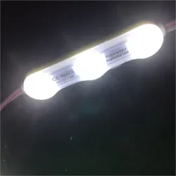 3LED Wasserdichtes Licht emittierendes Modul mit Linsen-Spritzgussmodul LED-Lichtboxmodul Lichtquelle