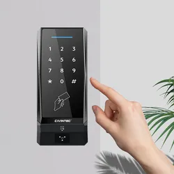Bảng điều khiển truy cập chống nước với ứng dụng di động Bluetooth, mã QR, NFC và hệ thống nhập mật khẩu số để mở cửa