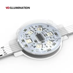SMD Pixel LED Modul RGB LED Pixel adressierbar für Außenbeleuchtung von Gebäuden
