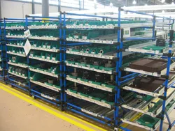 Preço de Fábrica Design Personalizado Sistema de Prateleira de Fluxo Industrial Prateleira de Tubos