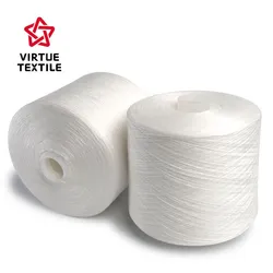 Fio de Máquina de Costura de Alta Qualidade 45/2 Fio de Poliéster para Jeans 100 Fio de Costura de Poliéster Fiado