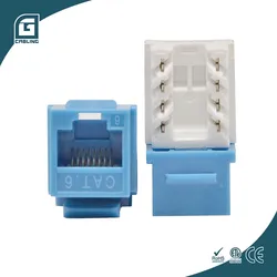 Geteknet UTP CAT6 CAT6A RJ45 Stecker CAT6 Netzwerk Modular Unshield RJ45 Keystone Stecker