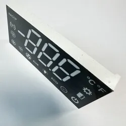 Anpassbares Mehrfarbiges 3-Digit LED-Display zur Temperaturregelung