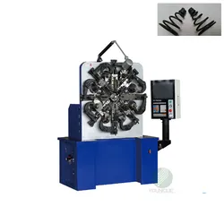 Máquina automática de bobinado de resortes CNC para la fabricación de resortes de alta precisión