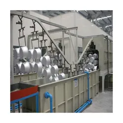 Máquina de Pintura Automática Fabricação de Produtos de Utensílios de Cozinha Linha de Revestimento em Pó Automático