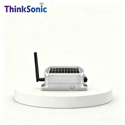 Acelerômetro de Vibração Inteligente Alimentado por Energia Solar 4G Estrutura de Mems de Alta Precisão Monitor IP68