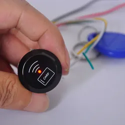 Lettore Mini Rotondo di Prossimità per Controllo Accessi