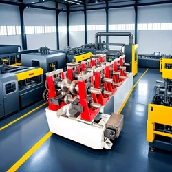 Macchina di Formatura a Rullo Compatta per un Efficiente Lavorazione di Tubo Metallico