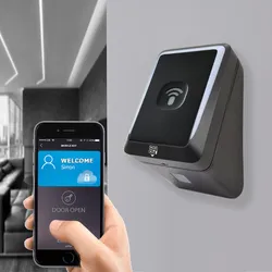 เครื่องอ่านการควบคุมการเข้าถึงภายนอกแบบคีย์แพด NFC RFID การฝังรหัส QR และเครื่องสแกนบาร์โค้ด