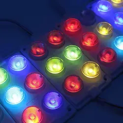 DC12V 24V 6 LEDs Hochleistungs-SMD 2835 LED-Injektionsmodul Werbe-LED-Schildmodul