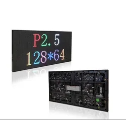 Outdoor à prova d'água IP65 P2.5 Módulo de Armário Publicitário Painel Digital LED Módulo