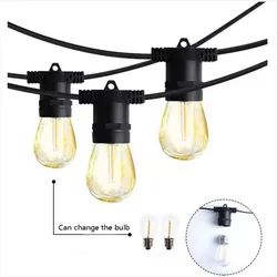 Premium wetterfeste LED-Lichterkette für den Außenbereich