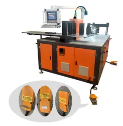 Intelligente 3D Multifunktionale 3 In1 Kupfer-Busbar-Bearbeitungsmaschine