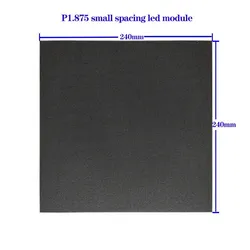 P1.875 Boa tela de exibição LED interna de pequeno pixel de alta definição