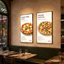 Großhandels-Lichtleitplattensignage LED-hinterleuchteter Bilderrahmen für Werbeanzeigen im Einzelhandel
