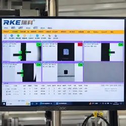 Optische Inspektionsmaschine zur Fehlerprüfung von Nieten
