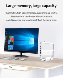 Computador Mini PC Barebone Sem Ventoinha Core I7