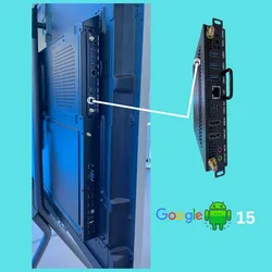 Displays Interativos Painel plano interativo Android 15 EDLA OPS Módulo de atualização RK3588