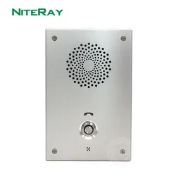 Campanello intercomunicante VoIP con telecomando in acciaio inossidabile / Blocco di controllo IP con adattatore supporto Poe