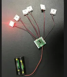Módulo de Luz Intermitente LED Módulo de Luz Piscante Fiação LED