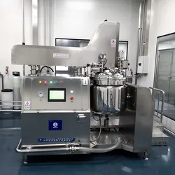 Máquina de Fazer Creme Dental Emulsificador Homogeneizador Máquina de Mistura a Vácuo