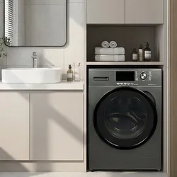 10kg Inverter weiße Frontlader Waschmaschine