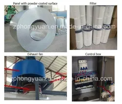Fabricante de Cabine de Pulverização de Pó Compacta com Sistema de Recuperação de Pó