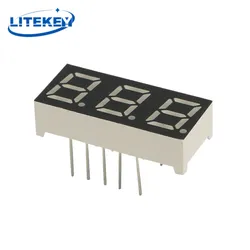 0.56 인치 4 숫자 7 직사각형 세그먼트 LED 시계 디스플레이