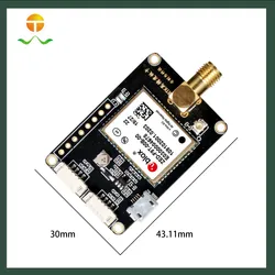 Zed-F9p/F9t Placa de Módulo Rtk Gnss Alta Precisão Módulo de Sincronização de Tempo para Desenvolvimento de Drones USB