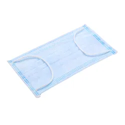 Khẩu trang dùng một lần 3-Ply có dây đeo tai màu xanh 50PCS/Box