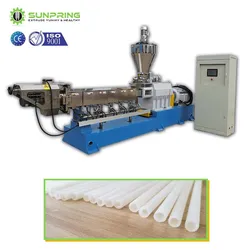 In Stock Essbare Reis Reisstroh Herstellung Maschine + Künstlerische Trinkhalm Herstellung Maschine + Stroh Herstellung Maschine Essbarer Reis