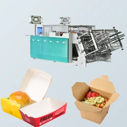 Automatische Papier-Lunchbox-Maschine für die nachhaltige Produktion von Einwegbehältern