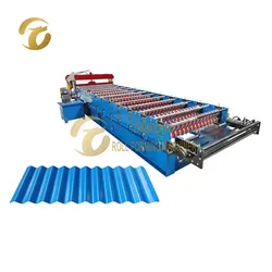 Wellblech-Farbstahlverkleidungspaneel-Rollformmaschine